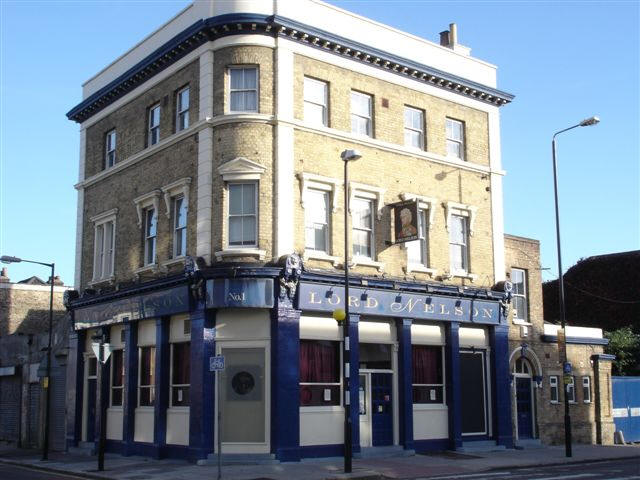 Lord Nelson, 1 Manchester Road, Poplar - in September 2006