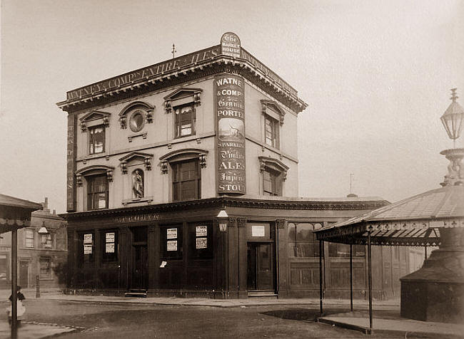 Market House Tavern, Poplar, circa 1870-1880 - Licensee Probyn
