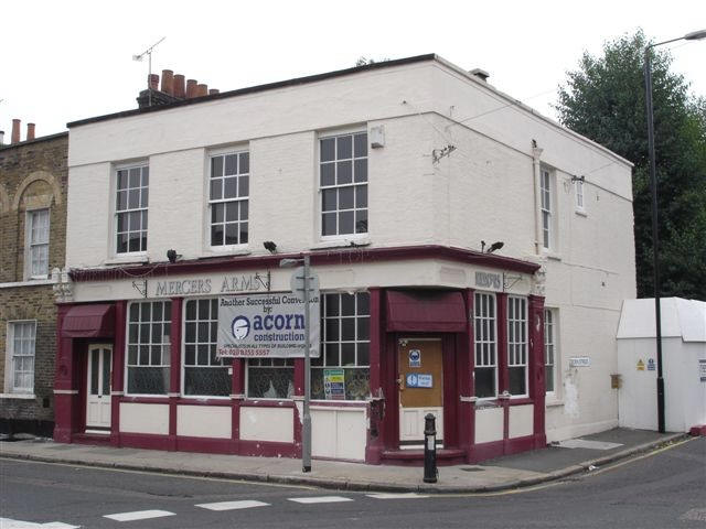 Mercers Arms, 34 Belgrave Street - in August 2006