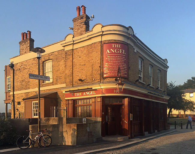 The Angel, Bermondsey Wall east - in August 2016