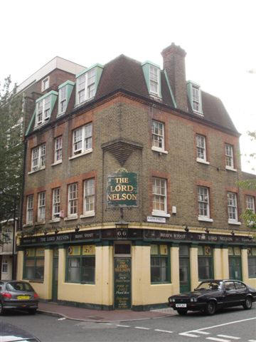 Lord Nelson, 68 Canon Beck Road, SE16 - in October 2007