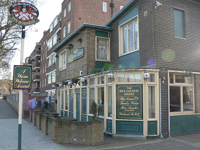 Belgrave Arms, 217 Queensbridge Road - in March 2007