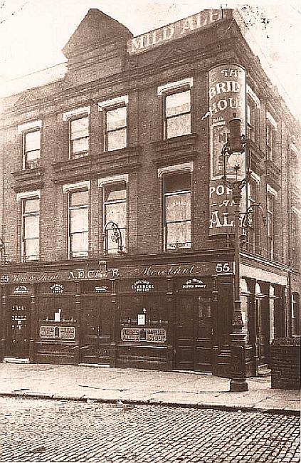 Bridge House, 55 Whitmore Road, Shoreditch - Licensee A E Cave