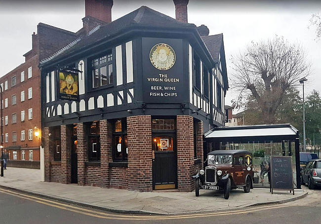 Duke of Sussex / Virgin Queen, 94 Goldsmiths Row, E2 - in December 2017