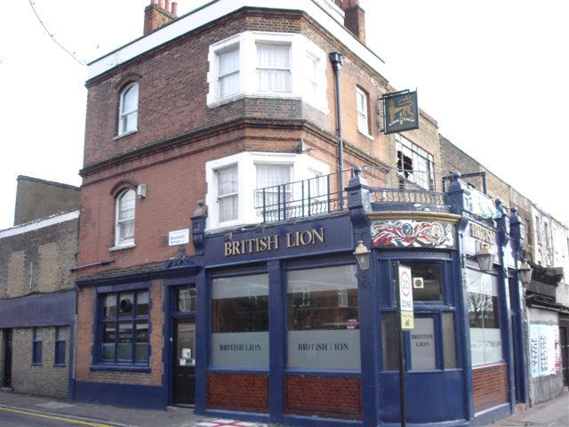 British Lion, 193 Hackney Road - in January 2007