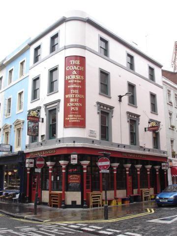 Coach & Horses, 29 Greek Street, W1 - in May 2007