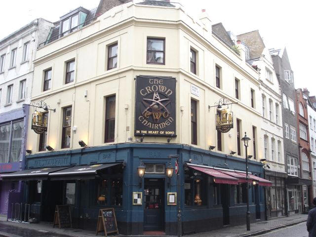 Crown & Two Chairmen, 31 Dean Street, W1 - in May 2007