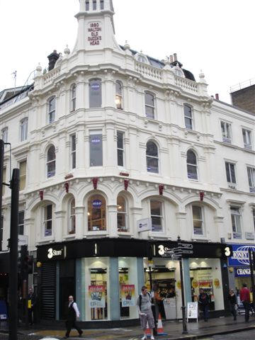 Old Queen's Head, 61 Oxford Street, W1 - in August 2007