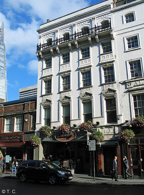 A modern bar at 161 Borough High Street, SE1 - in October 2014