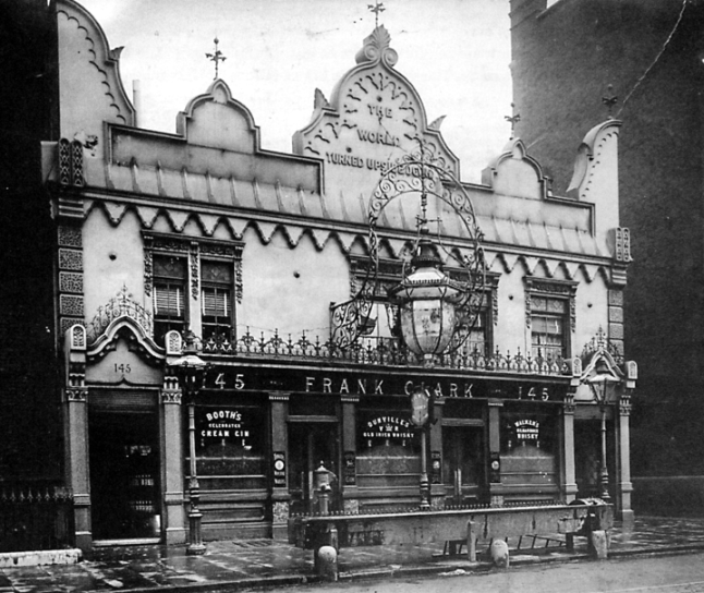 World Turned Upside Down, 145 Old Kent Road - circa 1910