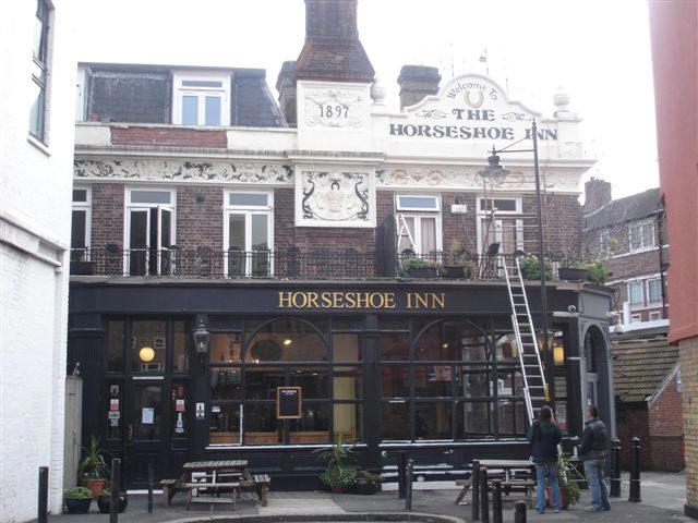 Horseshoe & Wheatsheaf, 26 Melior Street, SE1 - in January 2008