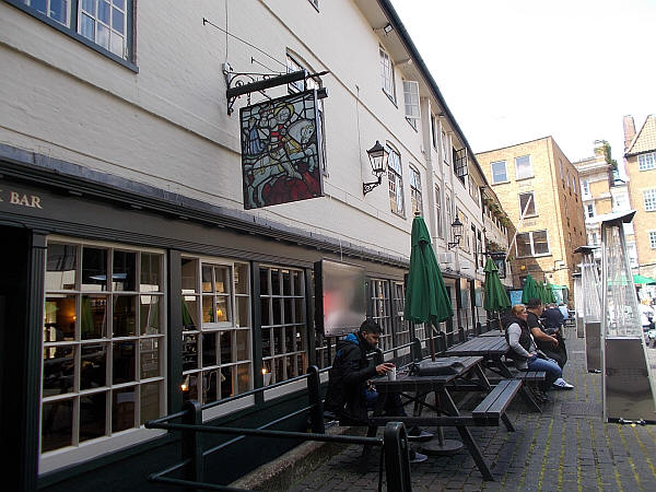 George, Borough High Street, Southwark St Saviour - in June 2019