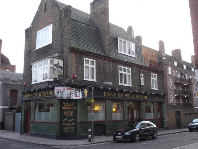 Duke of Wellington, 12 Toynbee Street - in December 2006