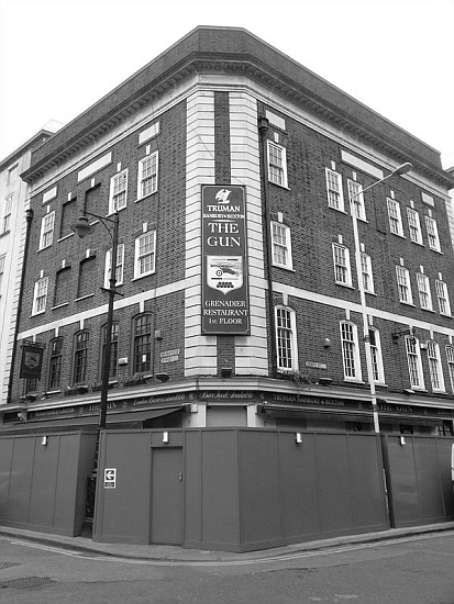 Gun, 31 Brushfield Street, E1 - in March 2015