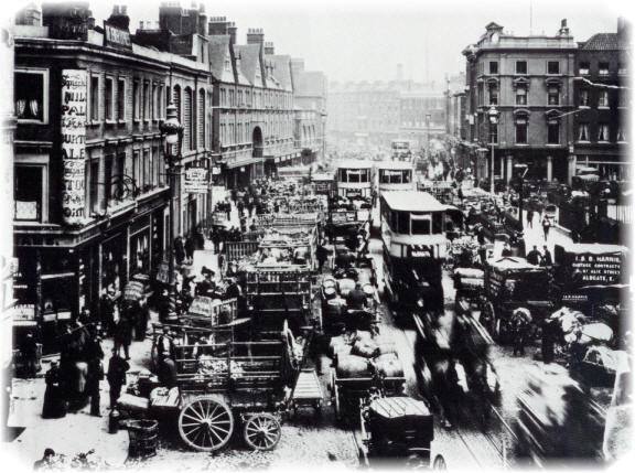 The Britannia (left foreground), The Ten Bells (right background)