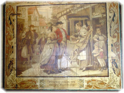 The interior of the Ten Bells