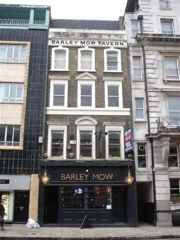 Barley Mow, 50 Long Lane, EC1 - in May 2007