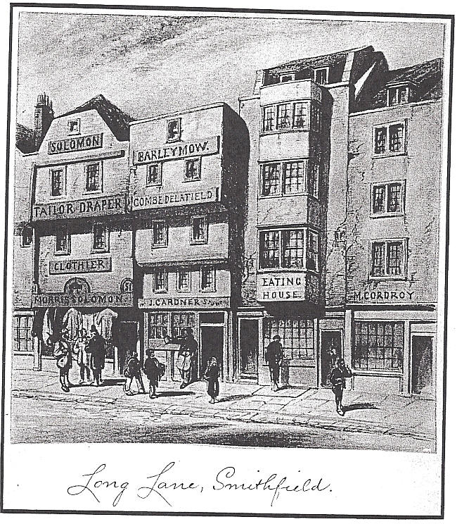 Barley Mow, Long Lane, Smithfield - Licensee J Gardner
