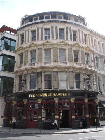 Viaduct Tavern, 126 Newgate Street, EC1  - in May 2007