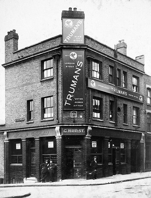 Old Rose, 50 St George Street, E1 - Landlord C Hurst circa 1920s