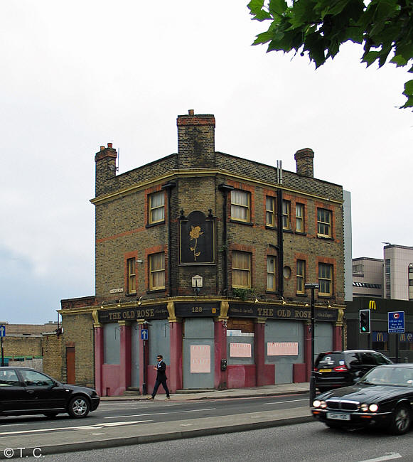 Old Rose, 128 The Highway, Stepney E1 - in June 2013
