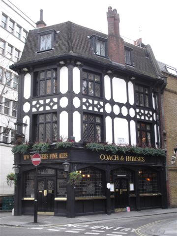 Coach & Horses, 5 Bruton Street - in January 2007