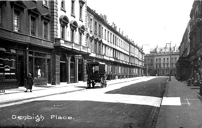 Denbigh Arms, Denbigh Place - from the son of Landlord Thomas John William Terry (1925 -1926)