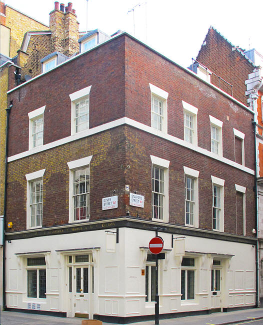 Duke of Albemarle, 6 Stafford Street, Mayfair - in 2013 now closed