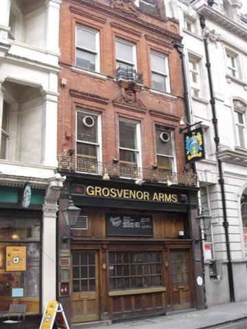 Grosvenor Arms, 2 Grosvenor Street - in January 2007