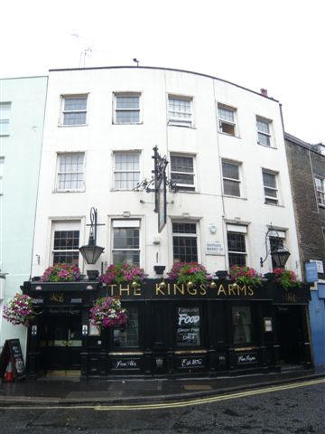 Kings Arms, 1 Shepherd Market, W1  - in July 2008