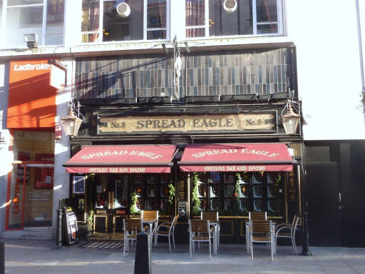 Spread Eagle, 349 Oxford Street, W1 - in January 2010