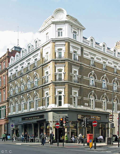 Bedford Head Hotel, 236 Tottenham Court Road W1 - in May 2011