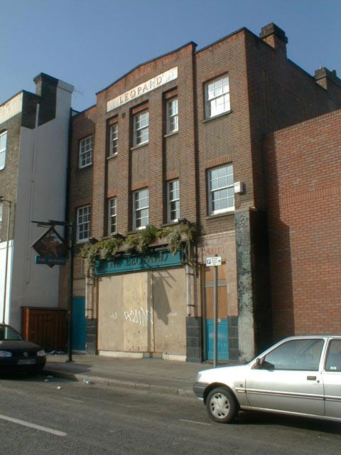 Leopard, 133 Seward Street - in 2000
