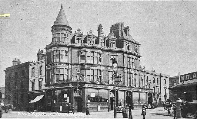 Assembly House, Kentish Town Road circa 1900 and  landlord Thomas McCloud Mills