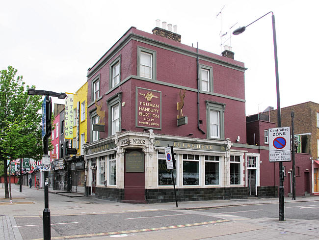 Bucks Head, 202 Camden High Street and Buck street, Camden, NW1 - in 2013