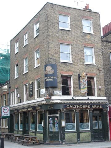 Calthorpe Arms, 252 Grays Inn Road, WC1 - in May 2007