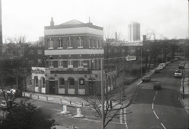 Carlton Tavern, 73 Grafton Road, Kentish Town NW5 - in 1988