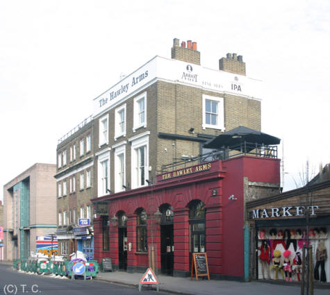 Hawley Arms, 2 Castlehaven Road, NW1. - March 2010