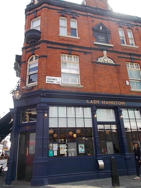 Lady Hamilton, 289-291 Kentish Town Road, NW5 - in June 2019