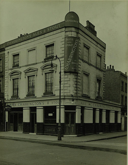 Lansdowne Arms, 90 Gloucester Road NW1 - in 1939