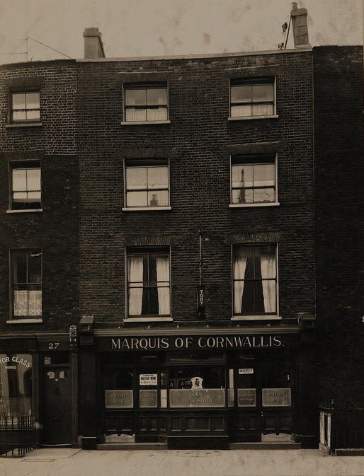 Marquis Cornwallis, 28 Warren Street, Fitzroy Square W1