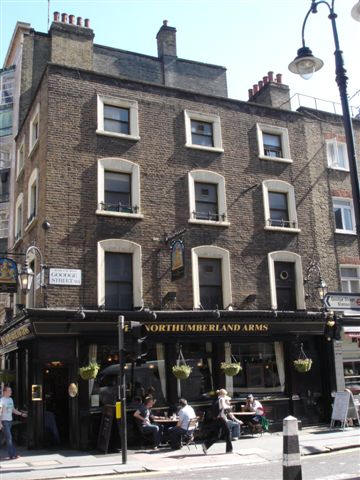 Northumberland Arms, 43 Goodge Street, W1 - in May 2007