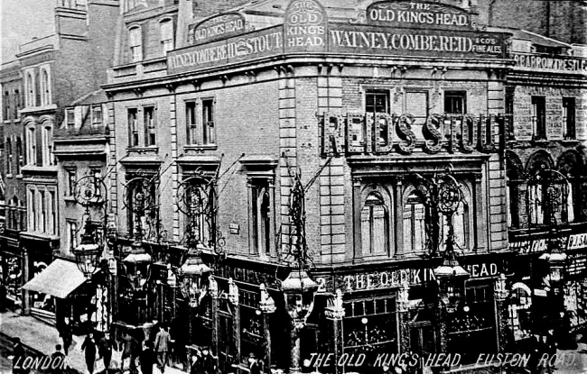 Old Kings Head , 282 Euston Road - circa 1900?