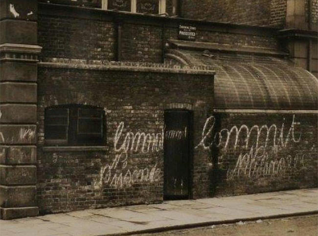 Oxford Tavern, 256 Kentish Town Road; the rear of the building, actually the toilets!- circa 1905