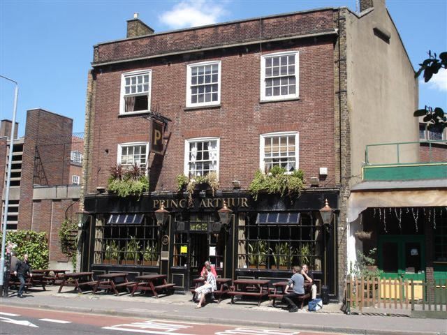 Prince Arthur, 80-82 Eversholt Street, NW1 - in May 2007