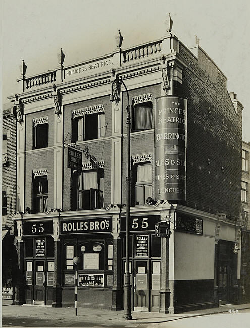 Princess Beatrice, 55 High Street, Camden Town NW1 - Rolles Bros