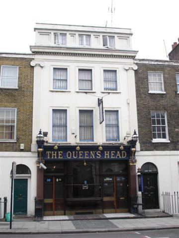 Queens Head, 66 Acton Street, WC1 - in May 2007