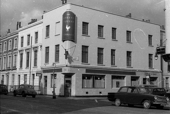Queens Tavern, Edis Street, NW1 - in 1965