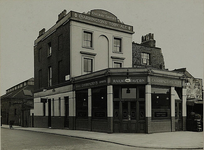 Railway Tavern, 35 Chalk Farm Road NW1 - in 1939