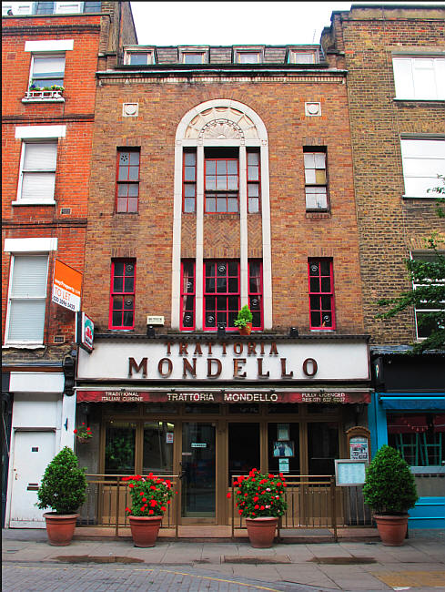 Trattoria Mondello, 36 Goodge Street W1 - in 2017